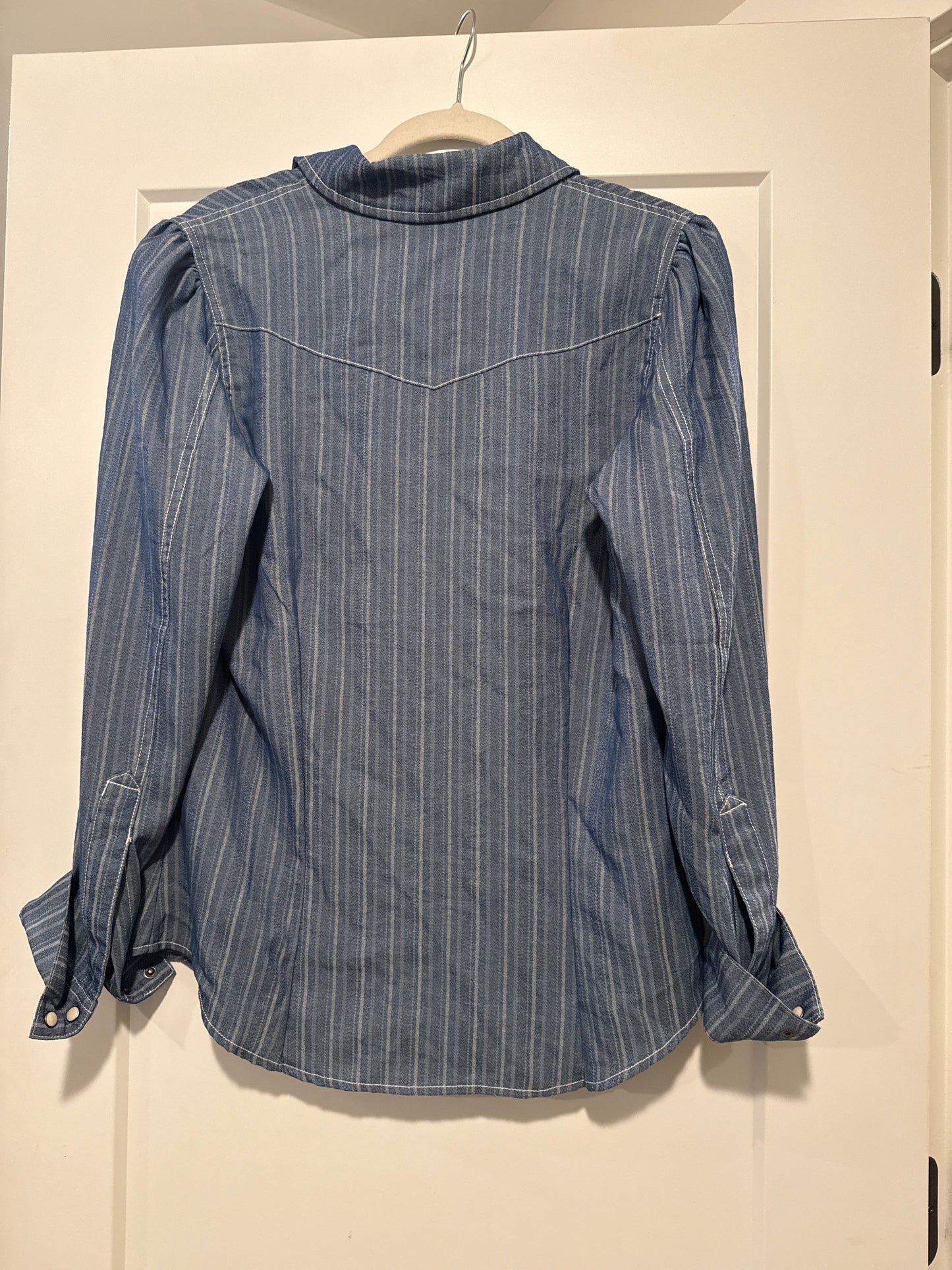 Double D Denim Button Up