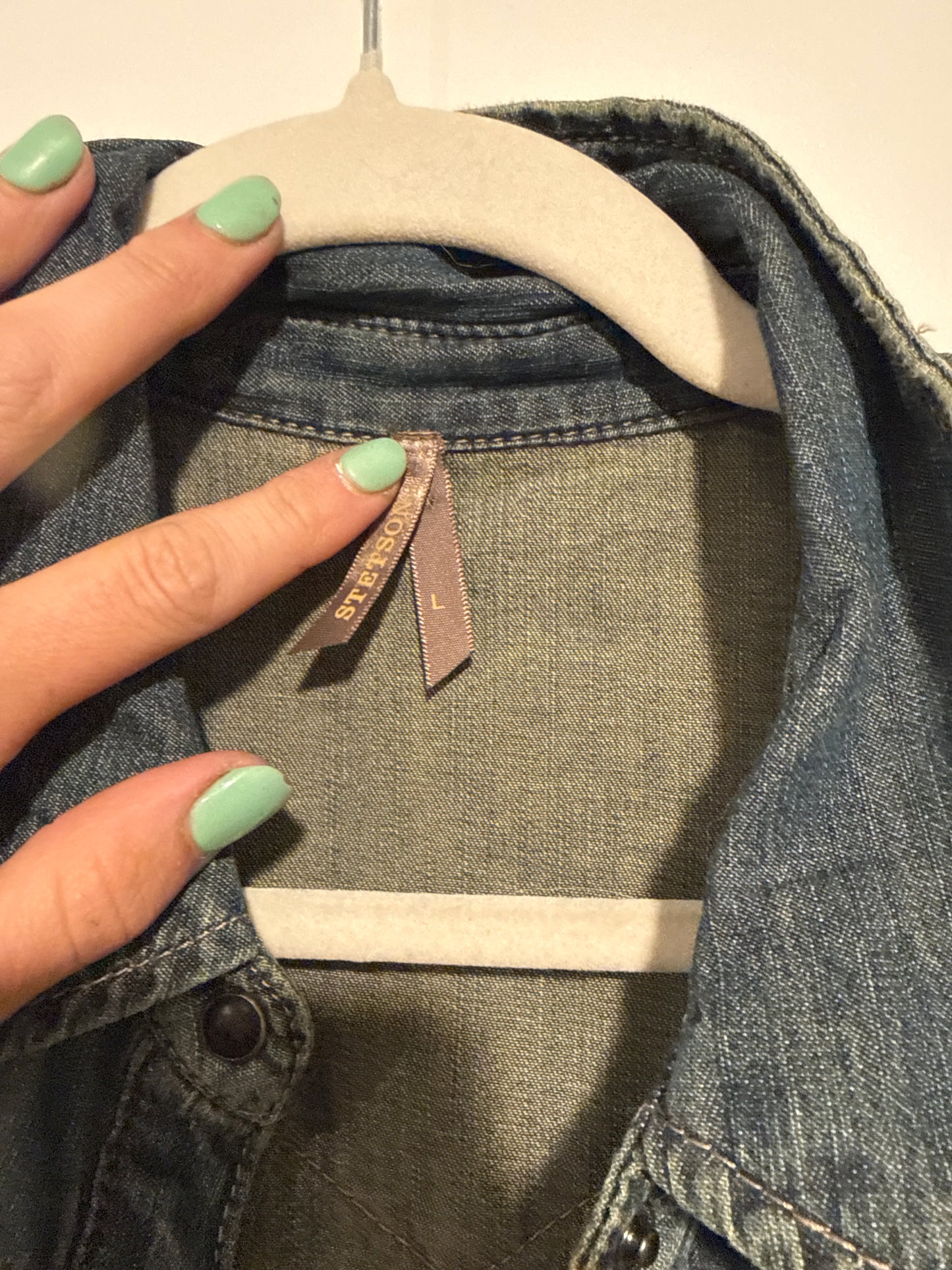 Stetson Denim Button Up