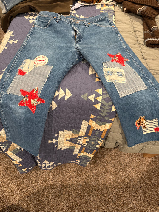 Yipiokya Reworked jeans