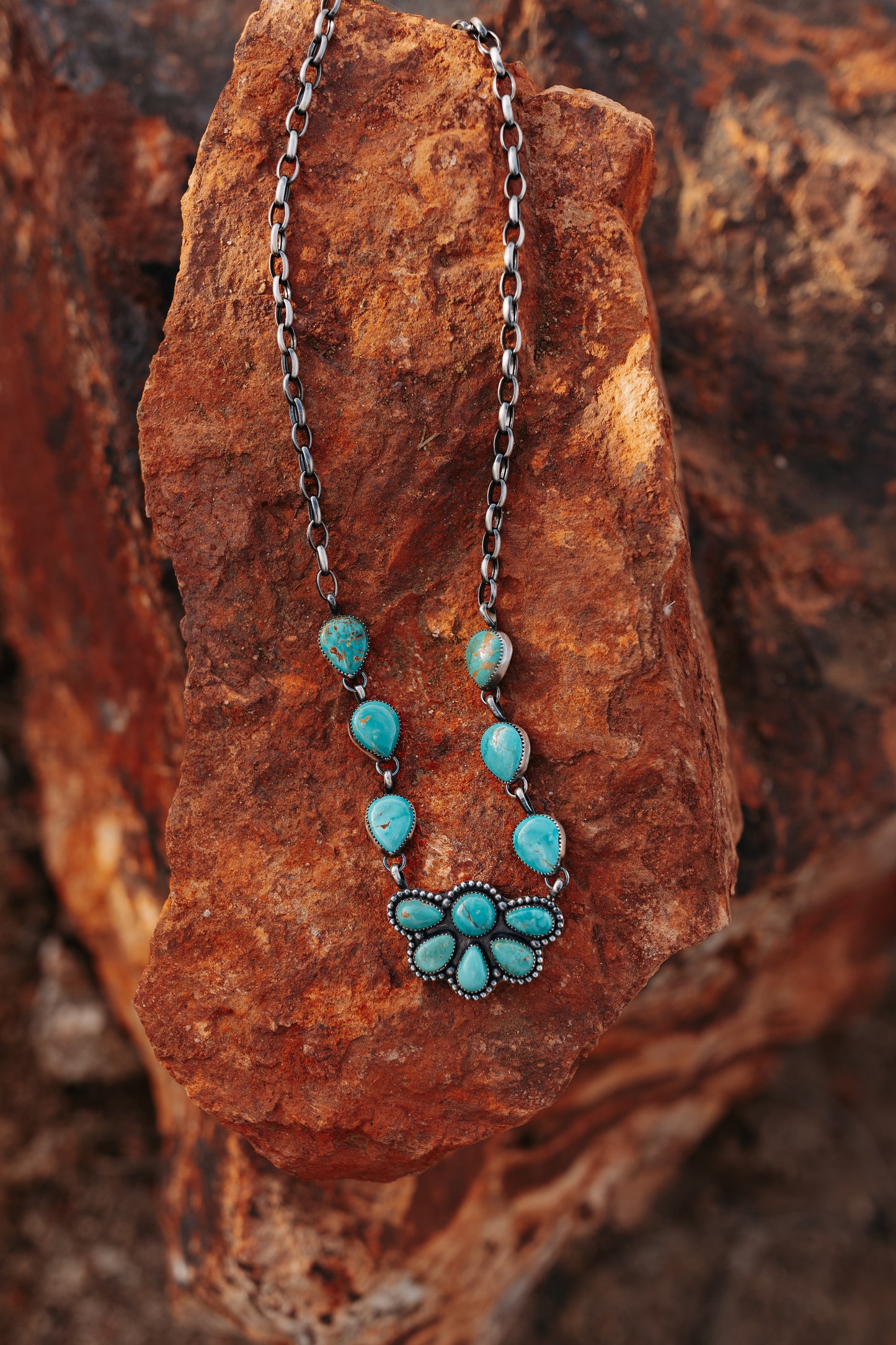The Blue Mesa Necklace
