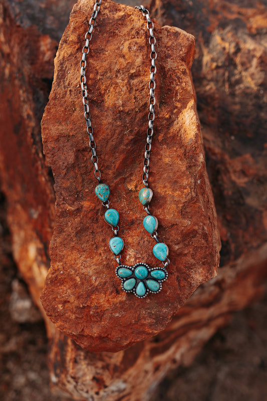 The Blue Mesa Necklace