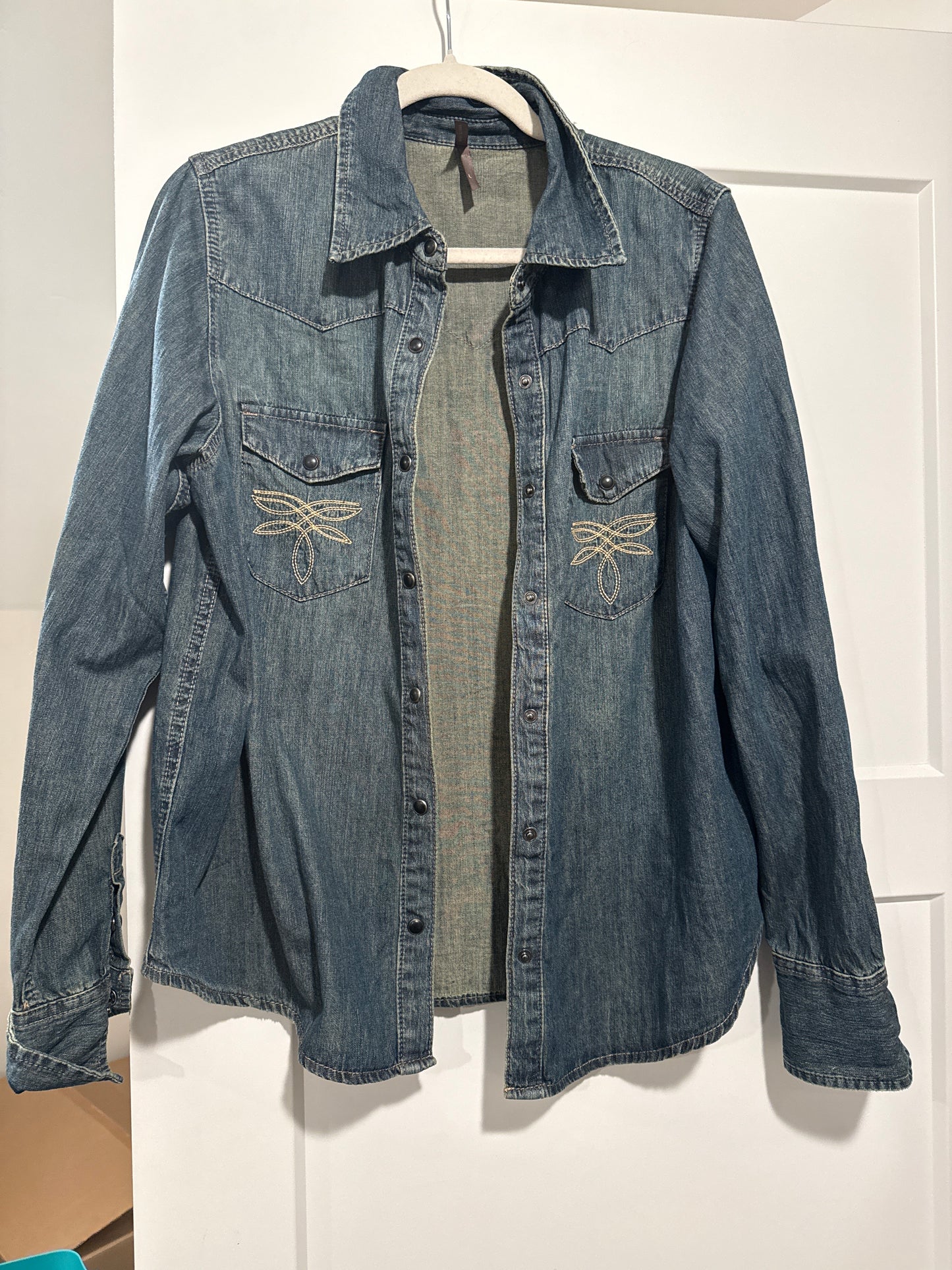 Stetson Denim Button Up