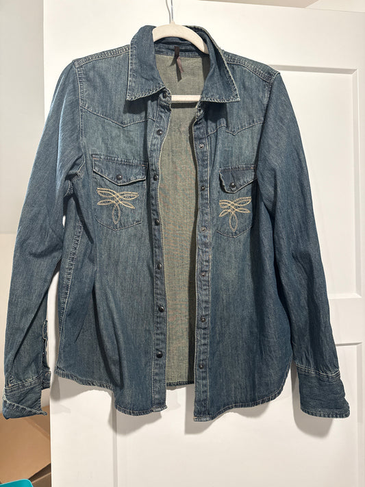 Stetson Denim Button Up