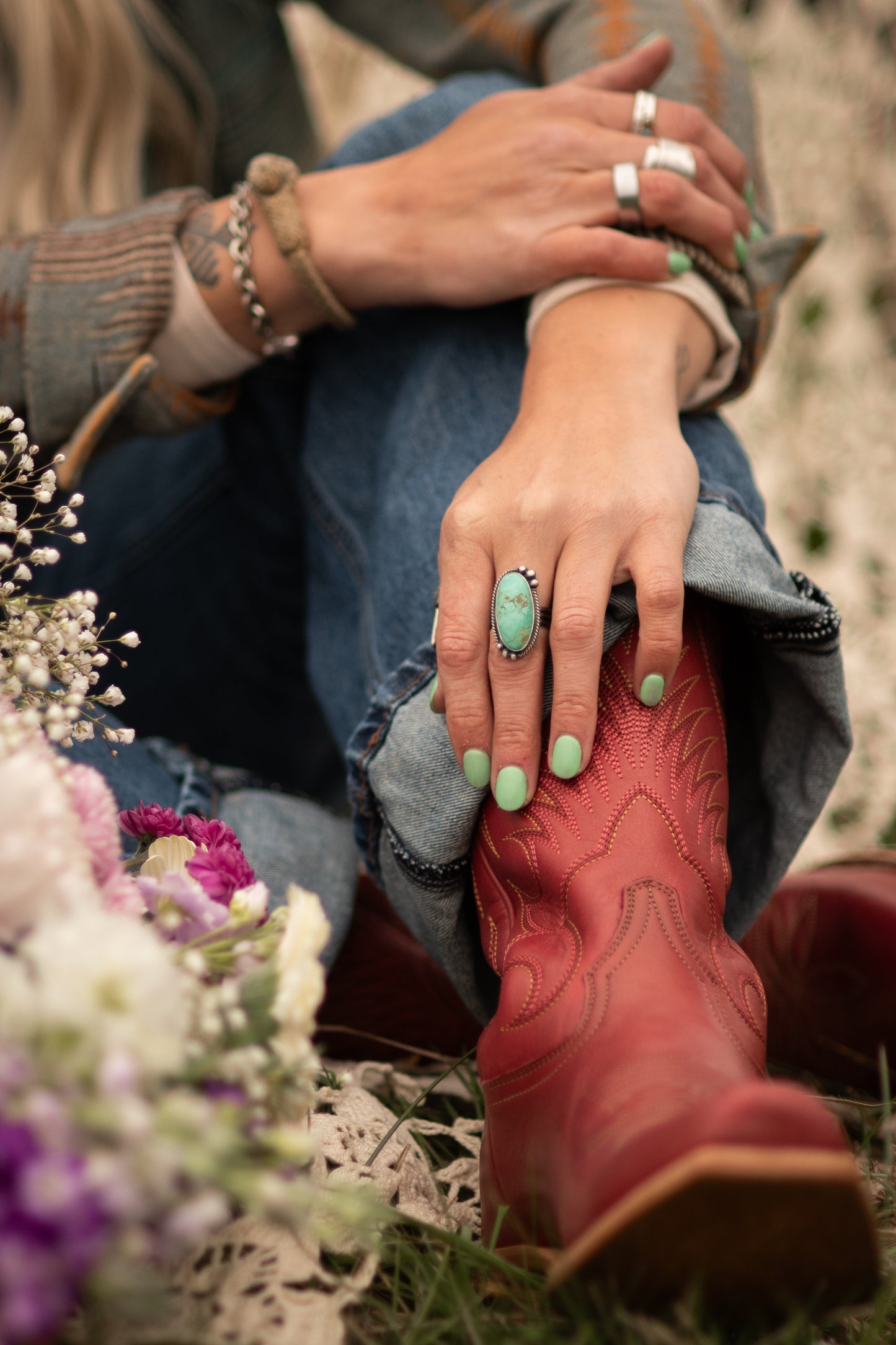 The Sweet Pea Ring